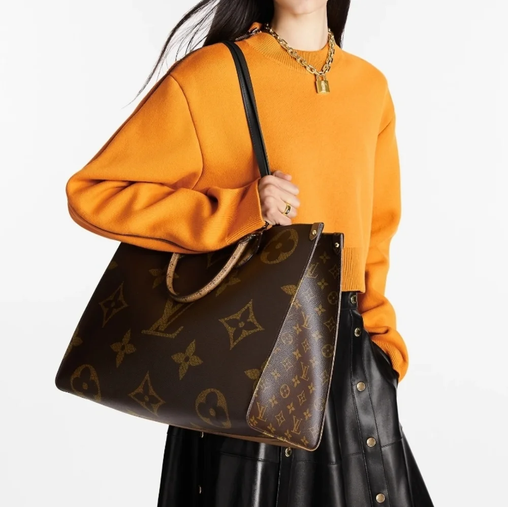 Like New!!! NWT! Louis Vuitton OnTheGo LV Reverse Canvas GIANT Monogram GM - Picture 5 of 16